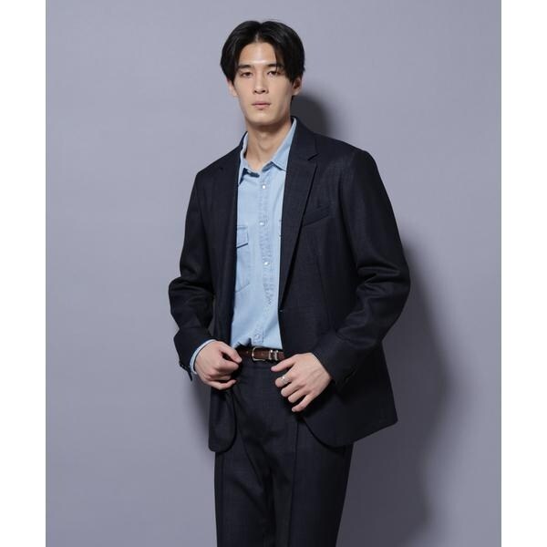 ナノユニバース（NANO universe）/「N JACKET PREMIUM」ウールデニムジャケット／STRETCH(セットアップ可)_19