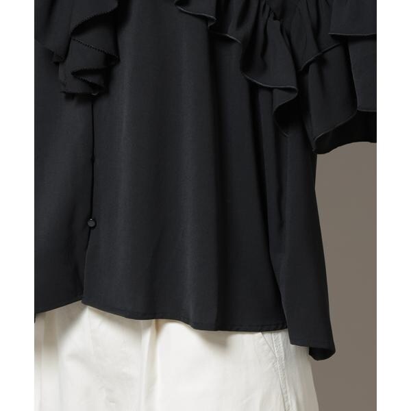 ナノユニバース（NANO universe）/ピコフリルフレアブラウスの通販はau