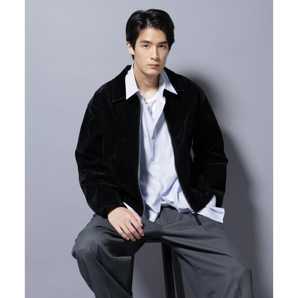 ナノユニバース（NANO universe）/フロッキーデニム スポーツジャケット