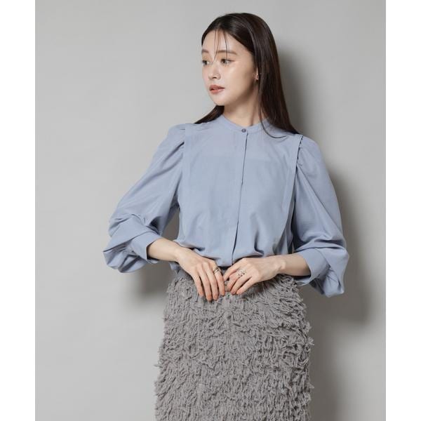 ナノユニバース（NANO universe）/ショルダーギャザーブラウス