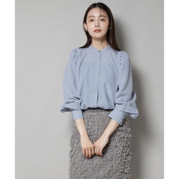 ナノユニバース（NANO universe）/ショルダーギャザーブラウスの通販は