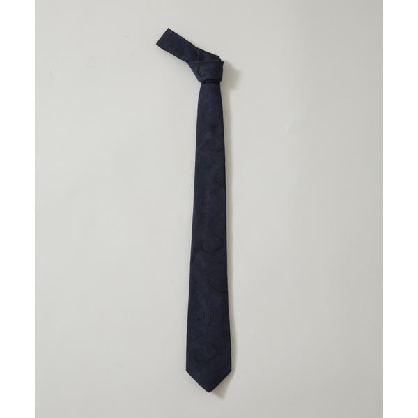 ナノユニバース（NANO universe）/京都西陣ウォッシャブルシャドーペイズリーネクタイ 1