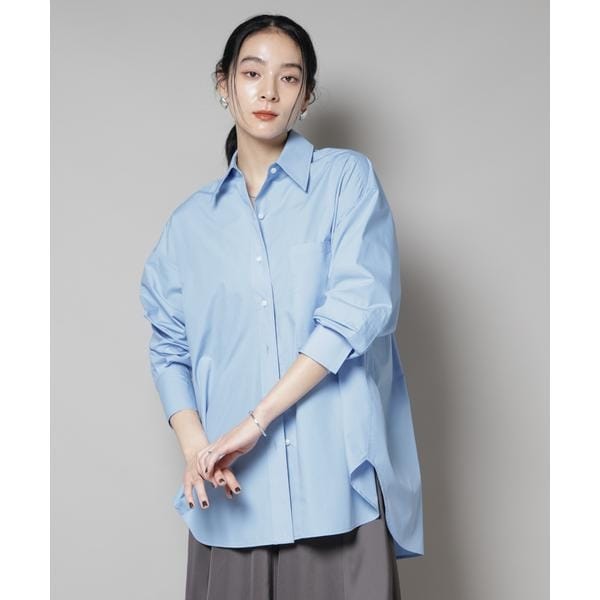 ナノユニバース（NANO universe）/バッククロスオーバーシャツ