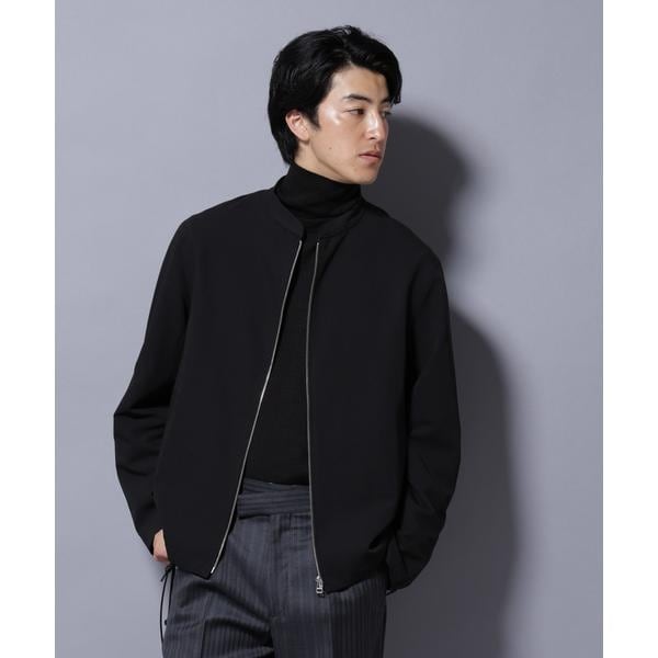 ナノユニバース（NANO universe）/TR シングルライダースブルゾン