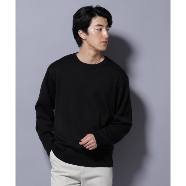 45R/45rpm 裏毛の17色四角カーディガン MEN（トップ） カーディガン