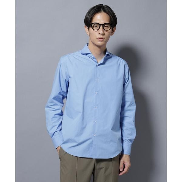 ナノユニバース（NANO universe）/「N shirt」Anti Soaked(R)汗染み防止ホリゾンタルカラーシャツ長袖