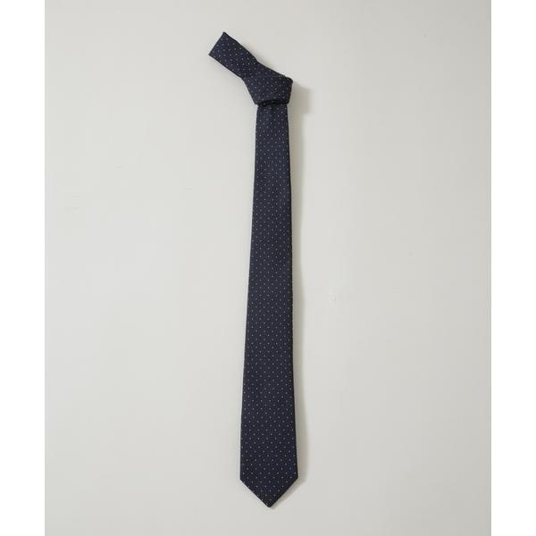 ナノユニバース（NANO universe）/京都西陣ウォッシャブルピンドットネクタイ