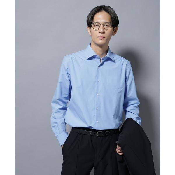 ナノユニバース（NANO universe）/「N shirt」Anti Soaked(R)汗染み防止セミワイドカラーシャツ長袖