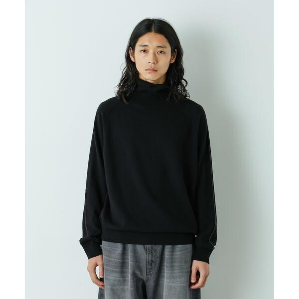 ナノユニバース（NANO universe）/「HOTEL PALACE」 ショルダーデザインステッチタートルネックニット