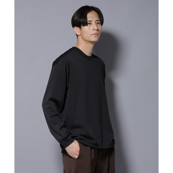 ナノユニバース（NANO universe）/「MC」coveross(R)  フリースボンディングクルーネック