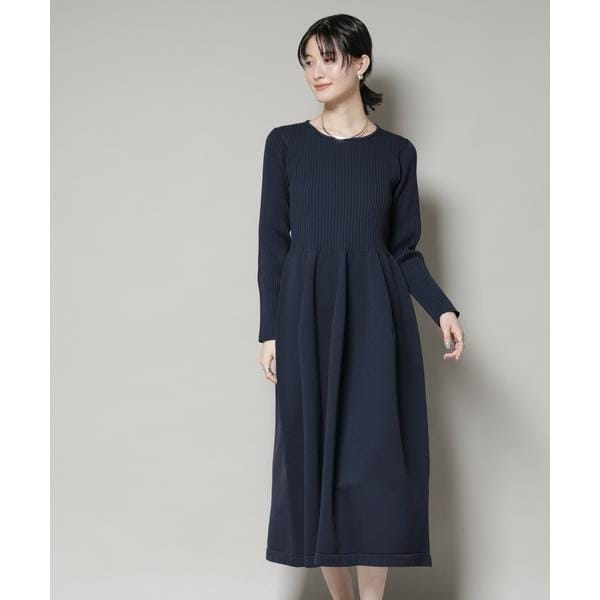 ナノユニバース（NANO universe）/フォルムスカートニットワンピース