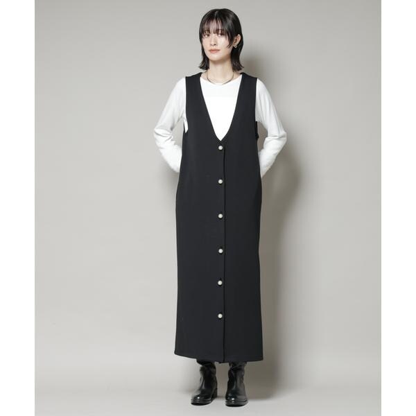 ナノユニバース（NANO universe）/ジレワンピース×ファースリーブトップス アンサンブルセット