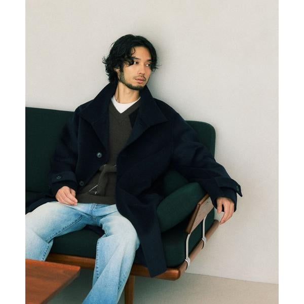 ナノユニバース（NANO universe）/ウールリバースタンドベルテッドコート