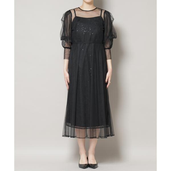 ナノユニバース（NANO universe）/kaene／シアーエプロンレースキャミ