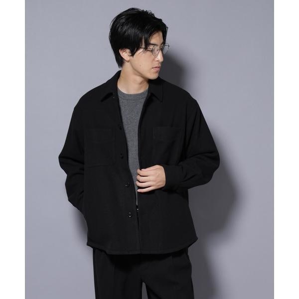 ナノユニバース（NANO universe）/テックメルトンシャツブルゾン