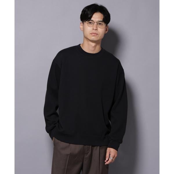 ナノユニバース（NANO universe）/コットンガーメントダイサーマルクルーネックプルオーバー