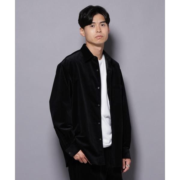 ナノユニバース（NANO universe）/AIRコーデュロイ レギュラーカラーシャツ／STRETCH