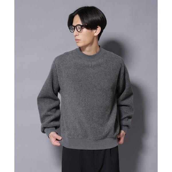 ナノユニバース（NANO universe）/MIYATA×NANO JAPANMADE ウール／コットン スウェット_16