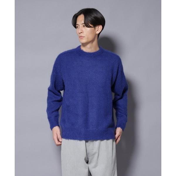 ナノユニバース（NANO universe）/「COFIL」 SCIARADA モヘヤ混 クルーネックニット