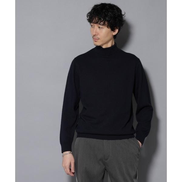 【NEW】ナノユニバース（NANO universe）/カシミヤミックスタートルネックニット