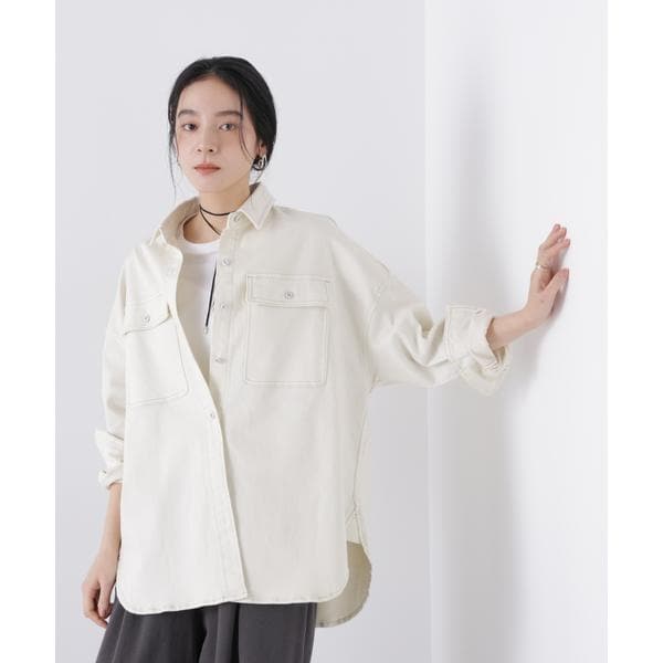 ナノユニバース(NANO universe)/【別注】Healthy DENIM/ Almond Ecru