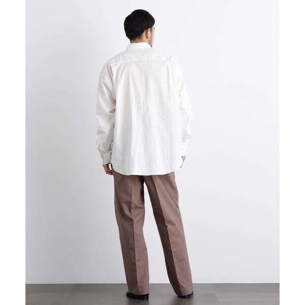 ナノユニバース（NANO universe）/「FRENCH LINEN」リネンコットンレギュラーシャツ_11