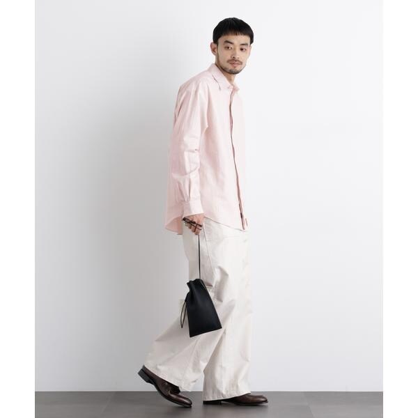 ナノユニバース（NANO universe）/「FRENCH LINEN」リネンコットンレギュラーシャツ_16