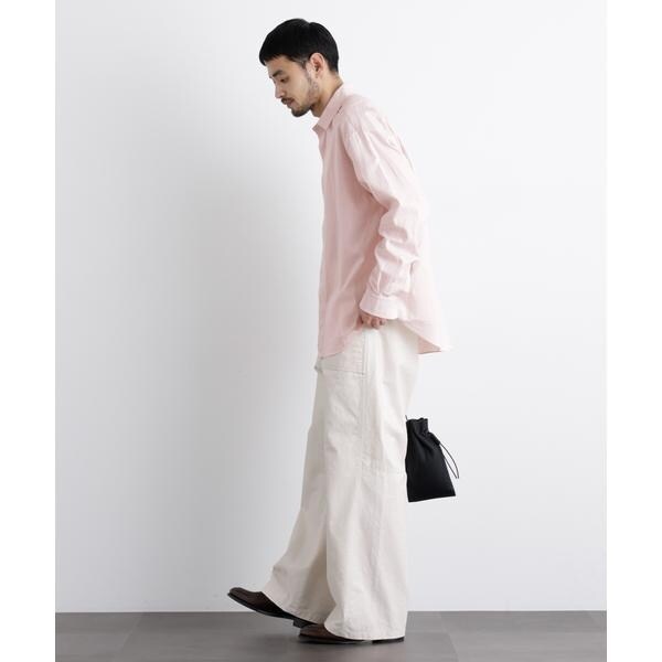 ナノユニバース（NANO universe）/「FRENCH LINEN」リネンコットンレギュラーシャツ_17