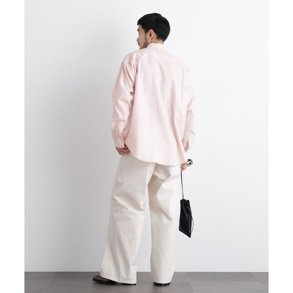 ナノユニバース（NANO universe）/「FRENCH LINEN」リネンコットンレギュラーシャツ_18