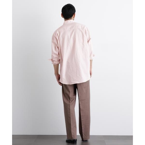 ナノユニバース（NANO universe）/「FRENCH LINEN」リネンコットンスタンドシャツ_16