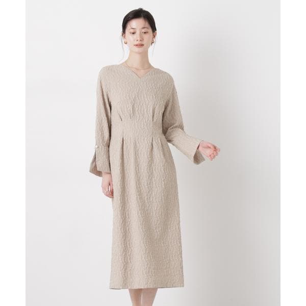 ナノユニバース（NANO universe）/troisieme chaco／別注 PUFFY JACQUARD ワンピース_1