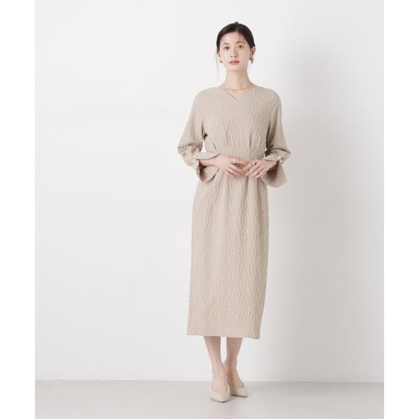 ナノユニバース（NANO universe）/troisieme chaco／別注 PUFFY JACQUARD ワンピース_3