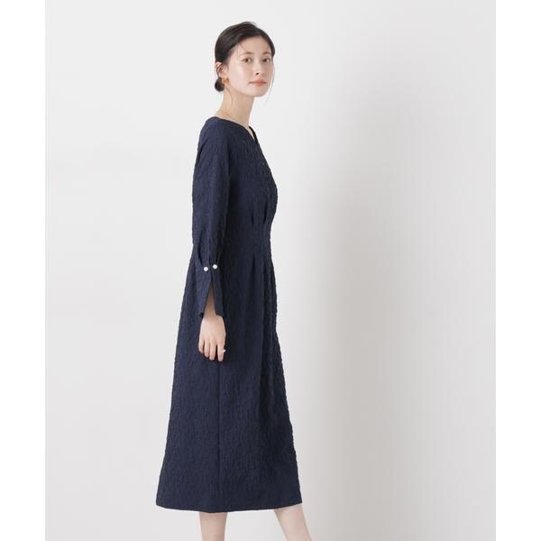 ナノユニバース（NANO universe）/troisieme chaco／別注 PUFFY JACQUARD ワンピース_7