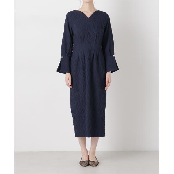 ナノユニバース（NANO universe）/troisieme chaco／別注 PUFFY JACQUARD ワンピース_10