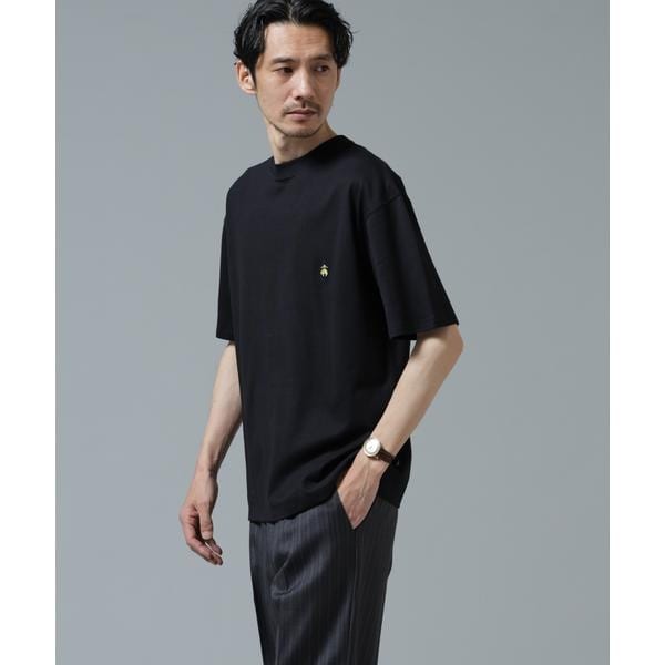 ナノユニバース（NANO universe）/「Brooks Brothers別注」Anti Soaked(R) 汗染み防止 クルーネック ビッグ