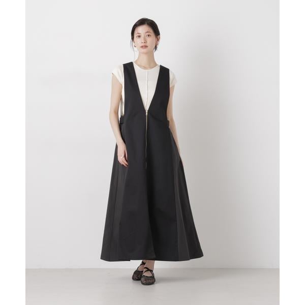 ナノユニバース（NANO universe）/UNIVERSAL OVERALL／TWILL JUMPER SKIRT
