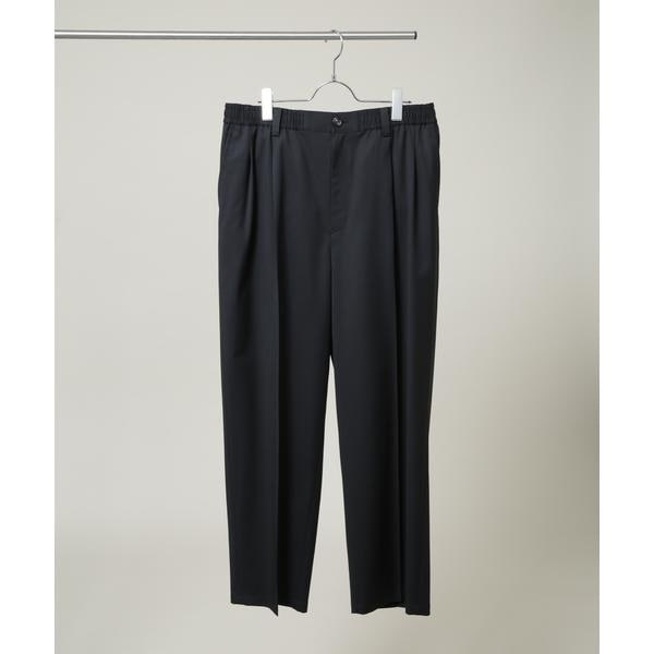 ナノユニバース（NANO universe）/FARAH／別注 CANONICO Twill Black Slacks(セットアップ可)