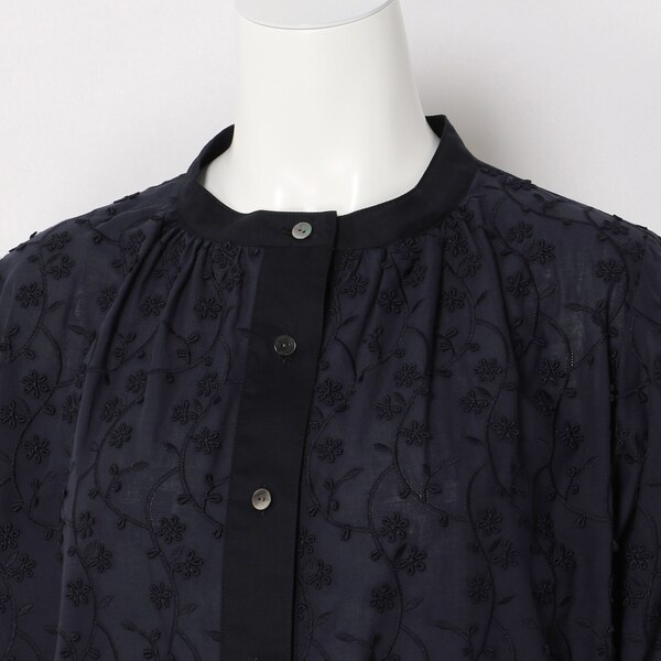 アル・ディ・ラ/LACOUPE 立体レース刺繍ワンピース