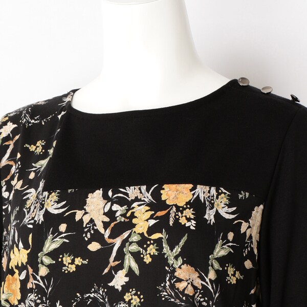 アル・ディ・ラ/ドットxフラワーコンビ チュニック