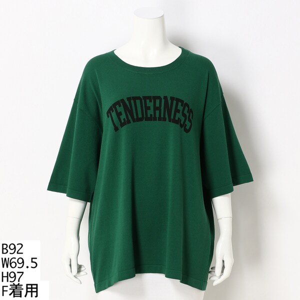 アル・ディ・ラ/TENDERNESSニットTシャツの通販は 6,622円