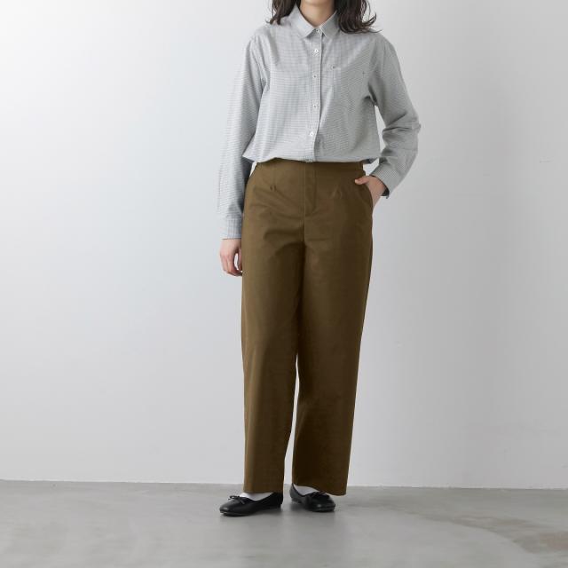 アル・ディ・ラ（AL DI LA）/パウダーツイルストレッチパンツ