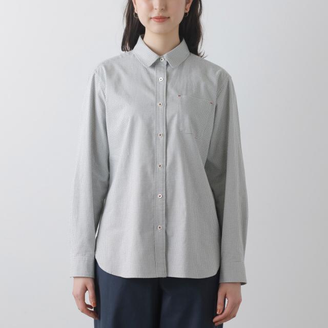 アル・ディ・ラ（AL DI LA）/起毛綿チェックシャツ