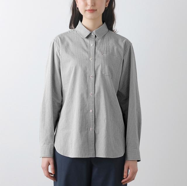 アル・ディ・ラ（AL DI LA）/【 洗える・起毛 】チェック柄ツイルシャツ アル・ディ・ラ（AL DI LA）/起毛綿チェックシャツ