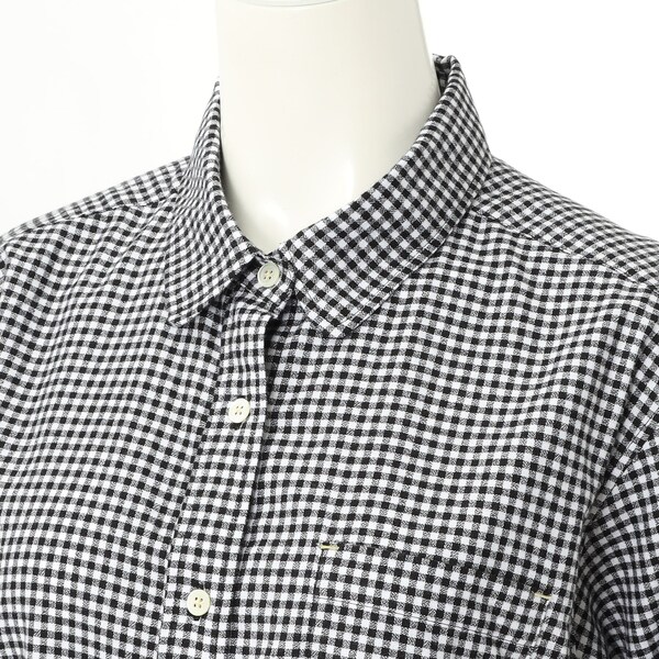 アル・ディ・ラ（AL DI LA）/起毛綿チェックシャツ