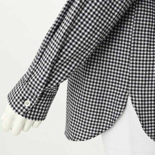 アル・ディ・ラ（AL DI LA）/起毛綿チェックシャツ