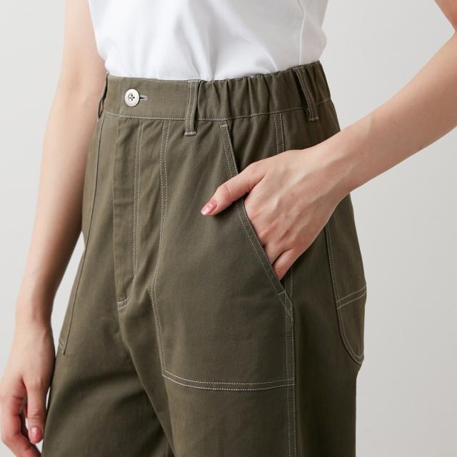 アル・ディ・ラ（AL DI LA）/ストレッチコットンワークパンツの通販は