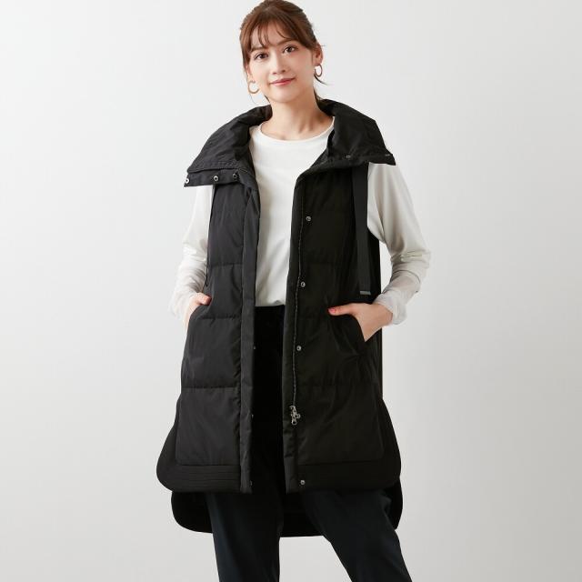 アル・ディ・ラ（AL DI LA）/ダンボールニットダウンベスト