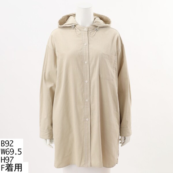 アル・ディ・ラ（AL DI LA）/フード付きコーデュロイシャツの通販はau