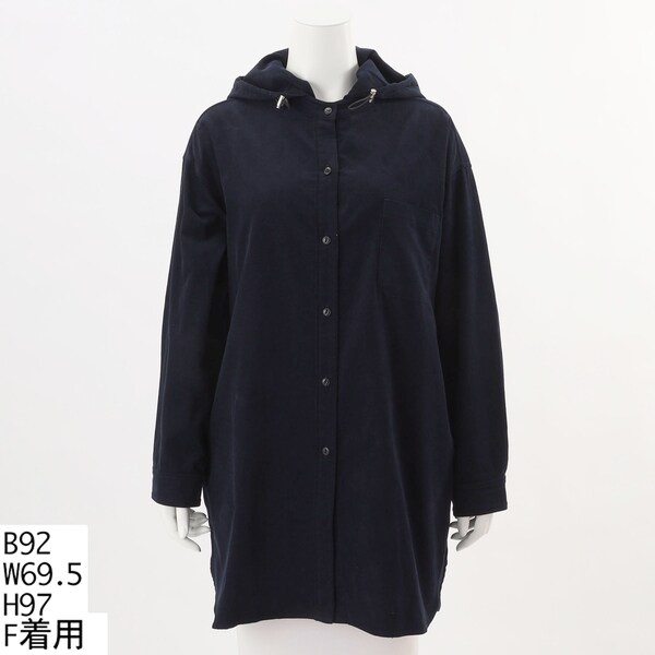 アル・ディ・ラ（AL DI LA）/フード付きコーデュロイシャツの通販はau