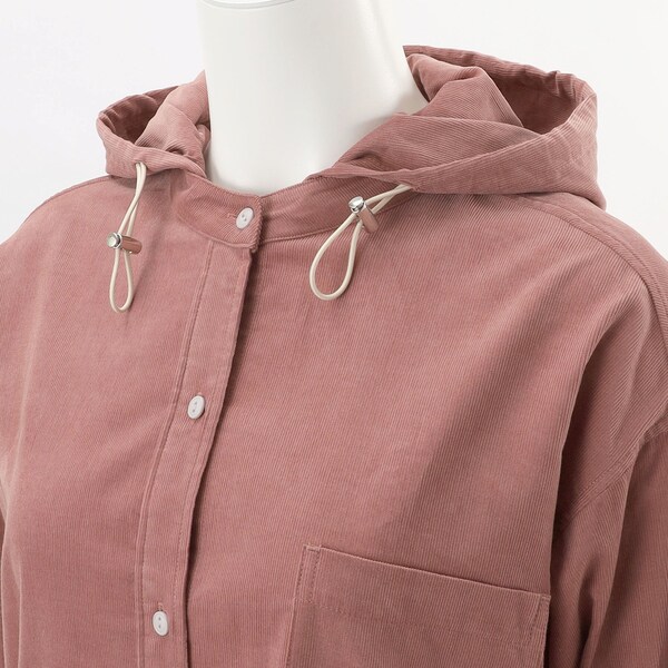 アル・ディ・ラ（AL DI LA）/フード付きコーデュロイシャツの通販はau